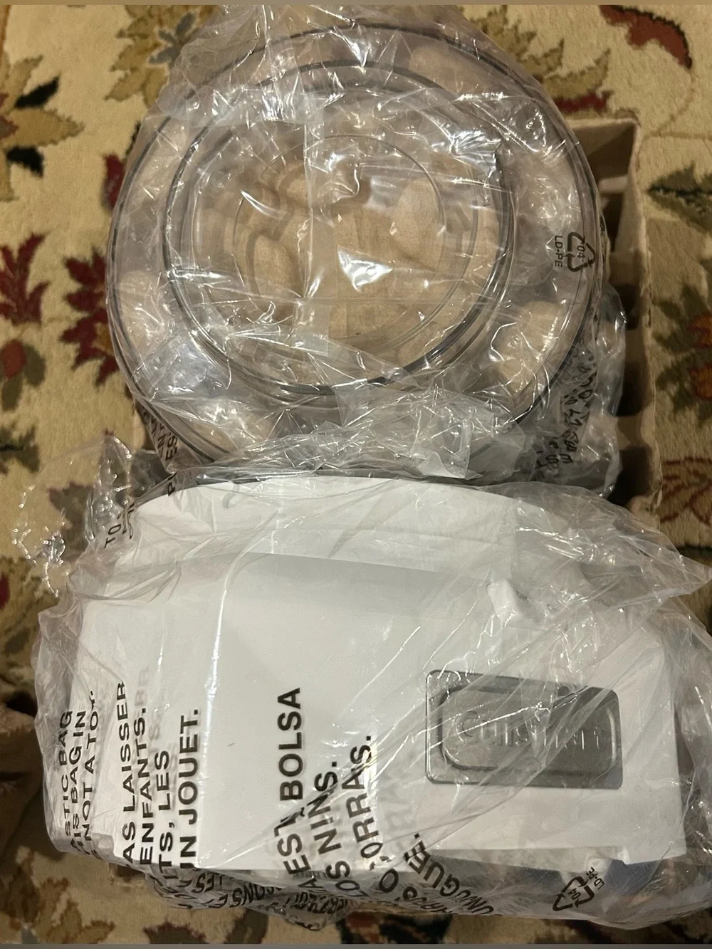 Cuisinart Ice Cream Maker Box - White & Blue Accents
